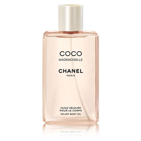 chanel bidy oil|coco mademoiselle velvet body oil.